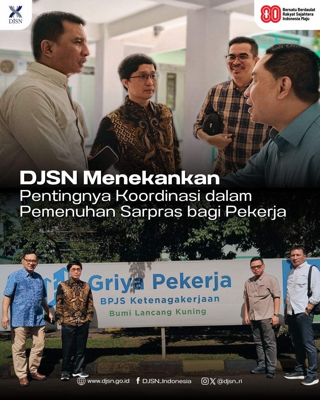 DJSN Menekankan Pentingnya Koordinasi dalam Pemenuhan Sarpras bagi Pekerja
