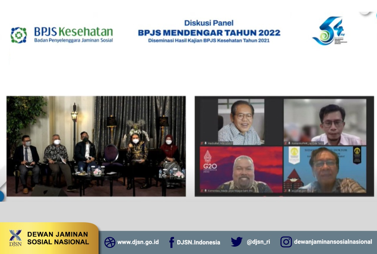 Bahas Percepatan UHC, DJSN Ajak BPJS Kesehatan Dorong Edukasi Publik